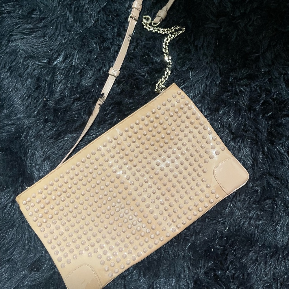 Christian Louboutin Spiked 12” Crossbody